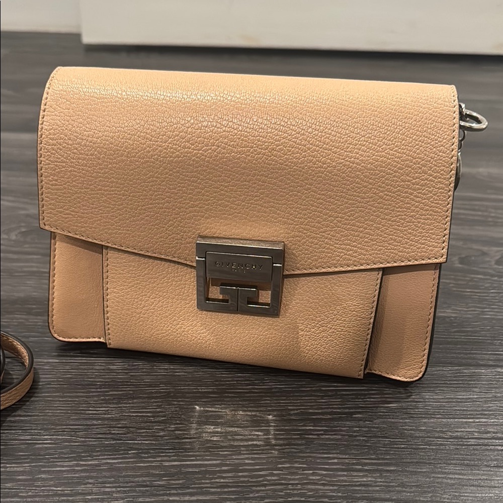 Givenchy Beige Leather Crossbody Bag
